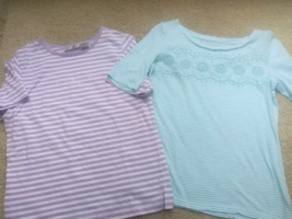 Lot 2 Summer Tops Sz XS Talbots &amp; Kenneth Too Size Small - Similar Fit Excellent - £11.73 GBP