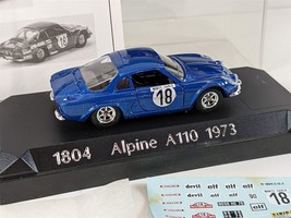 Solido 1804 Alpine A110 1973 Diecast 1:43 Mint in Box - £15.56 GBP