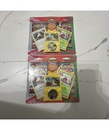 Lot 2 Pokemon TCG Blister Coin Morpecko Snorlax Applin Booster Pack New ... - $34.17 CAD
