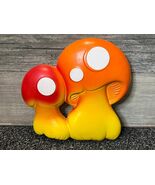 1976 Miller Studio Chalkware Mushrooms Wall Art Vintage Decor - $636.73 MXN