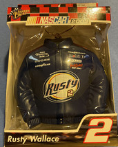 Nascar Rusty Wallace 2003 Christmas Jacket Ornament #2 New Old Stock - £11.06 GBP