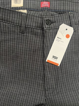 Levi&#39;s XX CHINO Standard Taper Pants Gray Plaid Big&amp;Tall 44x31 Insulated... - £42.09 GBP