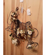 Vintage Musical Instruments Christmas Tree Ornament French Horn Holiday - $224.30 MXN