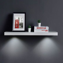 Wall-Mounted Display Shelves For The Entryway, Living Room,, Powered Led... - $64.95