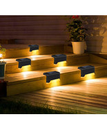 4pcs LED Solar Stairs Lights Outdoor Waterproof Garden Pathway Courtyard... - $36.00