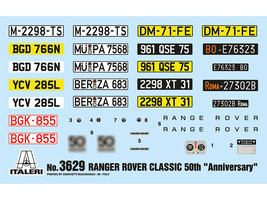 Skill 3 Model Kit Land Rover Range Rover Classic 50th Anniversary 1/24 Scale Mod - $81.74