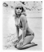STELLA STEVENS autographed 1960&#39;s b/w 8x10 bikini portrait - $666.19 MXN