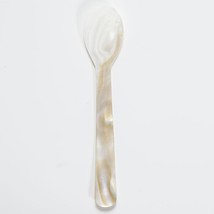 Fancy Hand Carved Mother of Pearl Caviar Serving Spoon - 10 x 4.5 inch spoons - £123.28 GBP