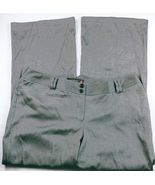 Lane Bryant Women&#39;s Dress Pants Size 3 Gray Herringbone Flare Leg Stretch - $39.11 CAD