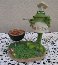 Russ Berrie &amp; Co. Toadily Yours Kiss The Cook Frog Bobbler - £14.75 GBP