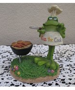 Russ Berrie &amp; Co. Toadily Yours Kiss The Cook Frog Bobbler - £14.55 GBP