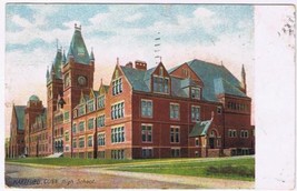 Connecticut Postcard Hartford High School - $4.94