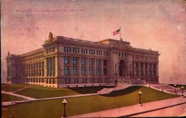 St. Louis Mo – Municipal Courts Building - Rare Vintage 1913 POSTCARD-BK46 - £3.88 GBP