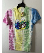 Buc-ee’st Women’s Tie Dye Easter Bunny Eggs Short Sleeve T Shirt Size Me... - $33.82 CAD