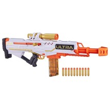 Nerf Ultra Pharaoh Blaster with Premium Gold Accents, 10-Dart Clip, 10 Nerf Ultr - £107.76 GBP