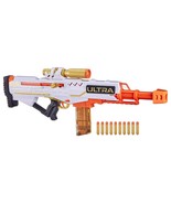 Nerf Ultra Pharaoh Blaster with Premium Gold Accents, 10-Dart Clip, 10 N... - £109.04 GBP