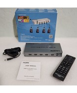 4k@60hz HDMI Multi-Viewer Switch with PIP, NEWCARE HDMI Multi-Switcher 4... - $137.15 CAD