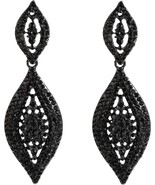 Elegant Rhinestone Dangle Earrings  - £22.43 GBP