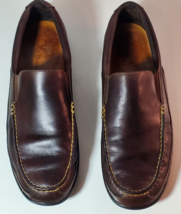 Cole Haan CO4059 Brown Leather Driving Loafers Men's Size 10 M - £23.64 GBP