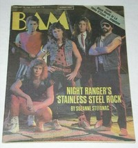NIGHT RANGER BAM MAGAZINE VINTAGE 1984 - $29.99