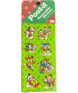 Disney Mickey Minnie Mouse Ski Skate Xmas Removable Stickers Post It 3M ... - £6.18 GBP