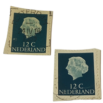 Netherlands Stamp 12c Queen Juliana Issued 1954 Canceled Ungraded Lot of 2 - £5.49 GBP