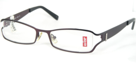 Levi&#39;s LS2513 A008 Dark Plum Eyeglasses Glasses Metal Frame 51-18-135mm - £31.15 GBP