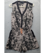 Jonathan Simkhai Romper Women Small Multi Tie Dye 100% Silk Sleeveless T... - $192.94 CAD