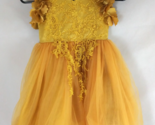 Trish Scully Child Bianca Sunflower Gown Dress Girls Size 5 - $34.64