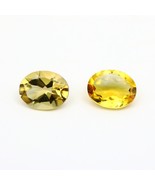 Oval Cut Citrine Gemstone 3.21ct 7mm x 9mm (Qty 2) - €6,05 EUR