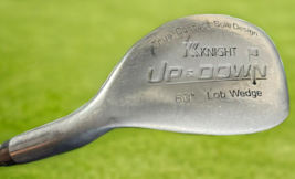 60 Degree Lob Wedge Knight Up &amp; Down Steel Shaft Right Handed RH Large Face - £11.00 GBP