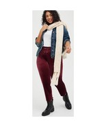 Torrid Pull-On Relaxed Taper Velvet Hi-Rise Pants NEW 1X - $61.54 CAD