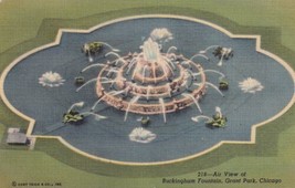 Buckingham Fountain Grant Park Chicago Illinois IL Postcard C56 - $2.99