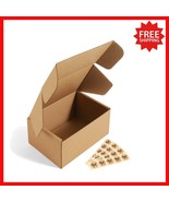 High-Strength 25-Pack 6x4x3 Brown Shipping Boxes - Perfect for Small Bus... - $42.68 CAD