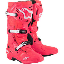 ALPINESTARS Tech 10 Boots - Diva Pink/White - US 10 2010020-3812-10 - £510.72 GBP