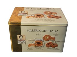 Millefoglie D&#39;Italia Matilde Vicenzi Metal Cookie Pastries Tin Empty - $17.77