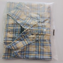 Jos A Bank Executive Collection Men's Yellow & Blue Cotton Button Up Shirt Sz M image 14