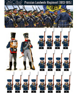 Kingdom of Prussia Custom Infantry Army Soliders Collection 21 Minifigur... - £23.55 GBP+