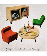 1947 Paul Jones Whiskey Boxing Television Advertisement Distillery Liquo... - $34.16 CAD