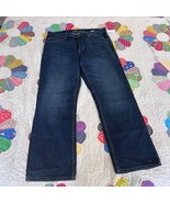 Old Navy Men&#39;s Loose dark wash Jeans 36X32 Blue Jeans NWT - $366.34 MXN