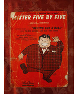 1942 Sheet Music MISTER FIVE BY FIVE Don Raye Gene De Paul - £14.08 GBP
