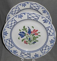 Set (2) Johnson Brothers Provincial Pattern Dinner Plates Made In England - £31.27 GBP