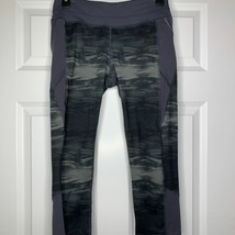 Athleta Leggings Size Small Crop Gray Nylon Blend Athletic Walking Pants 26X21 - £15.81 GBP