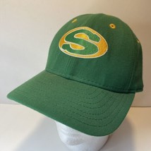 Vintage Summerville High School Greenwave SC Hat Cap Sz 7-1/4 DeLONG Mad... - £35.60 GBP