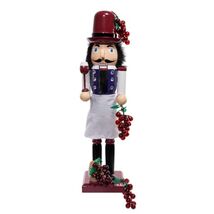 Kurt Adler 15-inch Wooden Wine Nutcracker - $49.48