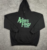 Addams Family Hoodie Men XXXL Black Double Sided Musical Director Sweats... - $18.99