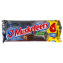 3 PACKS Of  3 Musketeers Fun Size Candy Bars, 2.93-oz. Packs - £8.64 GBP