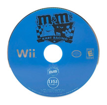 M&amp;M’s Kart Racing 2007 Nintendo Wii Video Game DISC ONLY go-karts 15 courses - £5.84 GBP