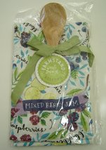  Farmstand Kitchen Mixed Berry Jam Towel and Wooden Spoon Gift Set New - £9.54 GBP