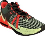 Nike Men&#39;s LeBron Witness 7 Black/Barely Volt Basketball Shoes, DM1123-001 - $79.99